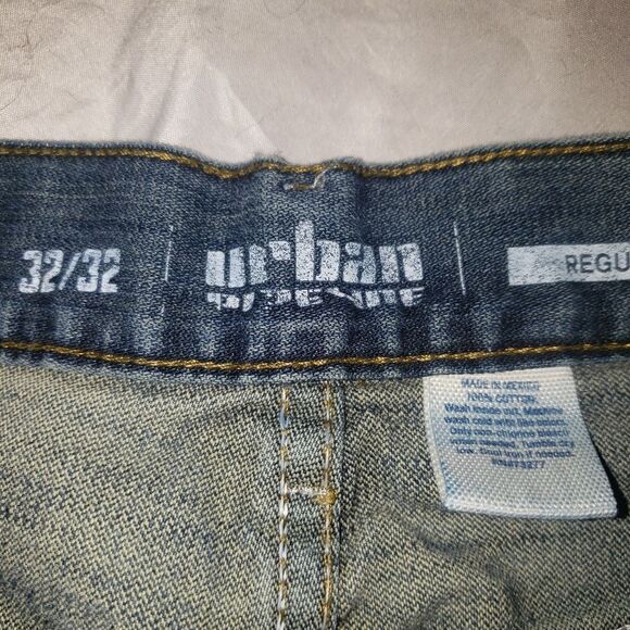 Men’s Urban Pipeline Blue Jeans 32x30 Classic Fit Straight Leg Denim *Call Out - Picture 4 of 5